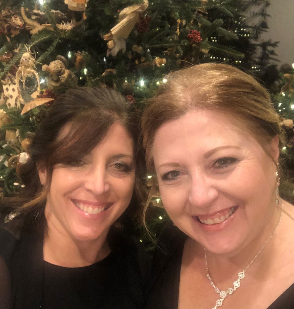 Chan and sister holiday party 2018