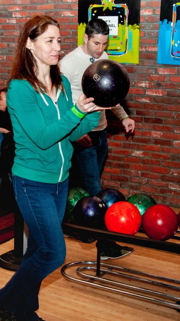 Fay and Brauerman bowling